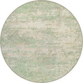 Round Area Rug Living Room: 6 ft Modern Washable Indoor Carpet | by FXRHLP