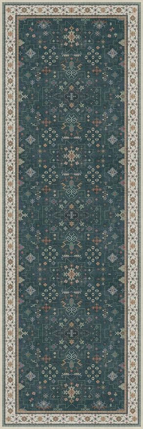 Dark Green 2x6 Kitchen Rug - Image 9