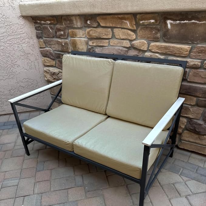 Sqodok Outdoor Cushion Covers 28x28 inch, Wicker Chair - Image 9