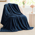 BEDELITE Navy Twin Blanket for Couch, Soft Cozy Gifts for Women, 60 * 80 | 3D by BEDELITE