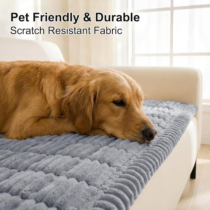 Smiry Couch Cover for Dogs, Non Slip Washable Sofa Protector for Pets | Soft - Image 3