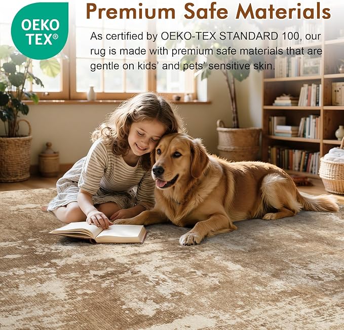 9x12 Ft Extra Large Washable Area Rugs - Image 5