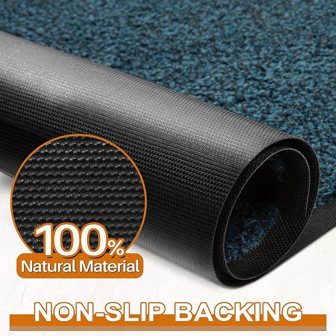 Super Absorbent Front Door Mat, Non-Slip Washable Indoor Doormats, Low Profile - Image 5