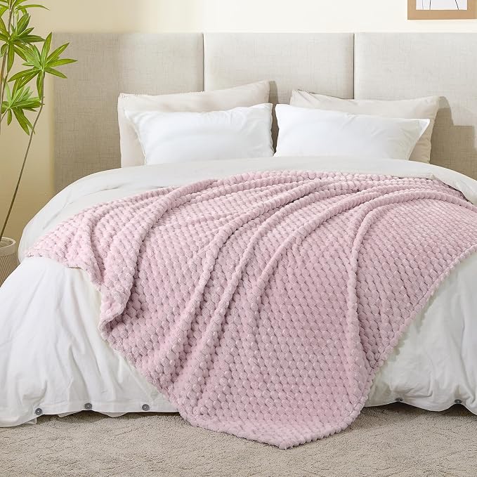 BEDELITE Lotus Pink Twin Blanket - Image 5
