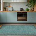 Boho 2x6 Non Slip Kitchen Rug Runner by HazoHaus