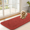 OLANLY Dog Door Mat for Muddy Paws 47x17, Super Absorbent Chenille Mud Mat | by OLANLY
