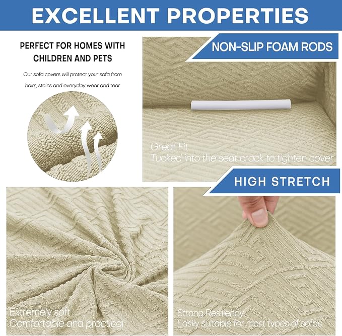 XINEAGE New 1 Piece Couch Covers - Image 5