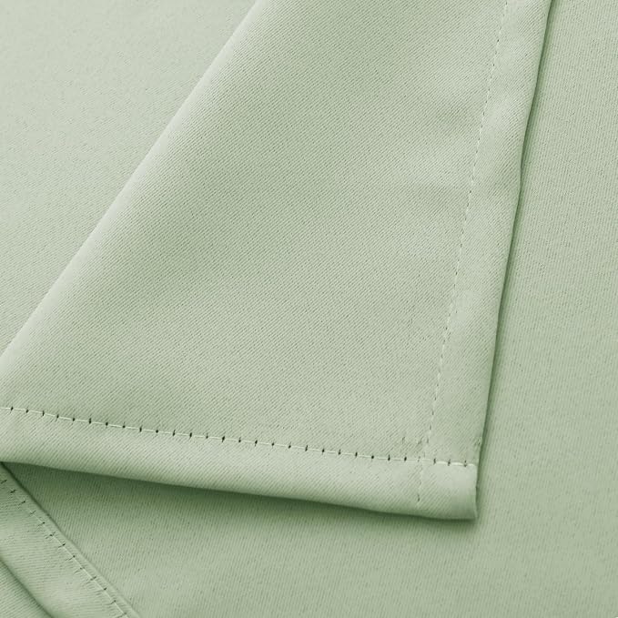 RV Blackout Curtains for Bedroom, 52 x 36 Inches Long Seafoam Green | Thermal - Image 8