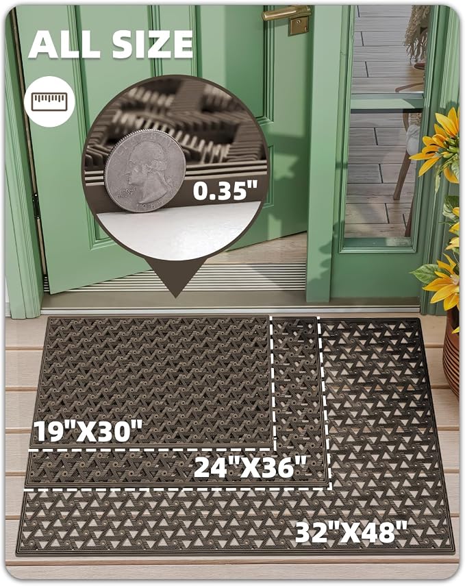 Color&Geometry Door Mat Outside Entrance - Image 2