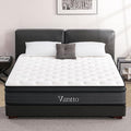 Full Size Mattress,10 Inch Memory Foam Hybrid Mattress in a Box,Individual Pocket Spring Breathable Comfortable for Sleep Supportive and Pressure Relief, CertiPUR-US