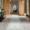 Oushak Wide Hallway Runner Rug 2'6"x8' by HazoHaus