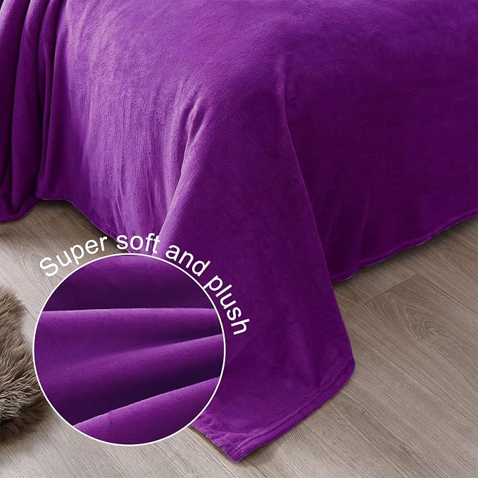 Exclusivo Mezcla Soft Large Fleece Throw Blanket - Image 5