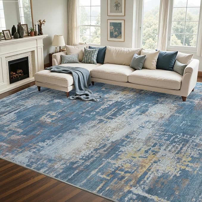 9x12 Ft Extra Large Washable Area Rugs - Image 2