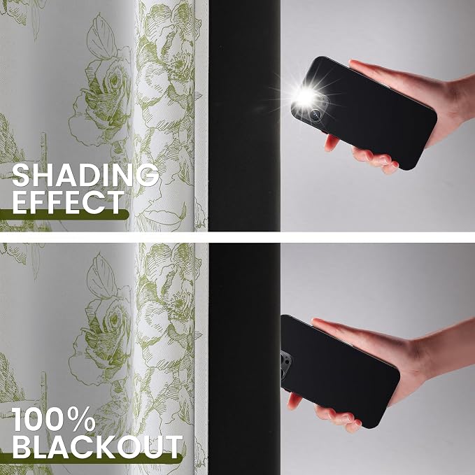 SimpleHome 100% Blackout Curtains - Image 4