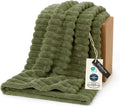 Bedsure Soft Throw Blanket for Couch Decor Gifts Moss 50"x60" | Birthday Gifts by Unknown
