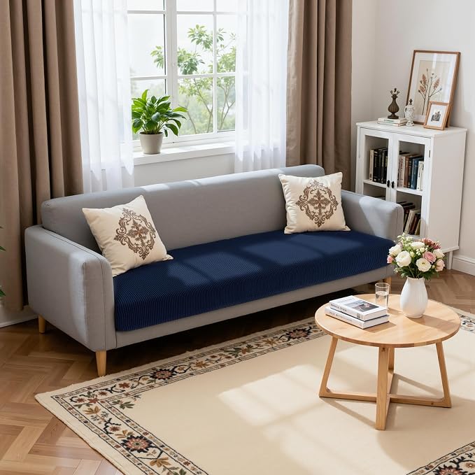 Hokway Stretch Couch Cushion Covers, Stretch Sofa Cushion Covers, Washable by Hokway