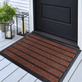 Ubdyo Extra Durable Door Mat Outside Entrance | Dirt Trapping, Non-Slip Backing by UBDYO