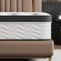 Full Size Mattress,12 Inch Full Mattress,Cooling Gel Memory Foam & Pocket Springs for Back Pain Relief,Pressure Relief & Motion Isolation,CertiPUR-US Certified,Medium Firm,54"x75"