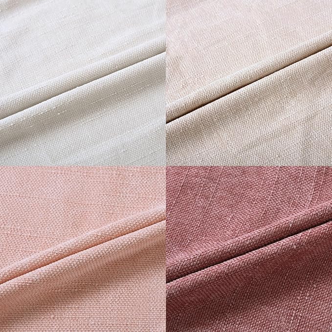 Set of 4 Soft Textured Decorative Throw Pillow Covers 20x20 Inch Cozy Farmhouse - Image 7