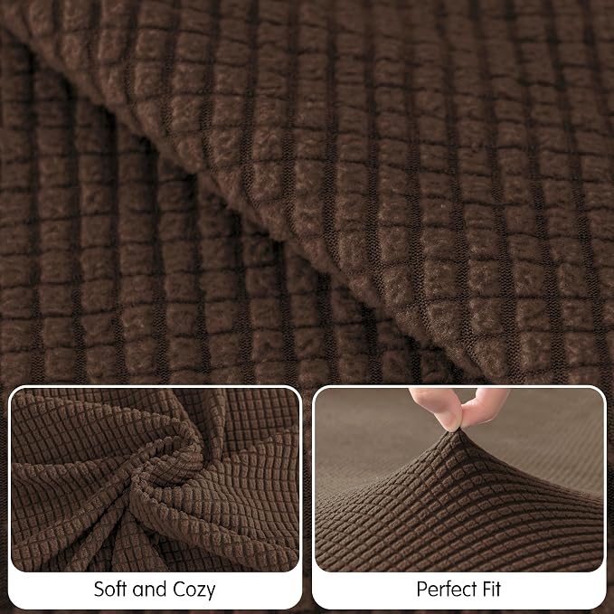 Hokway Stretch Chaise Cover Individual Couch Cushion Slipcovers Reversible - Image 4