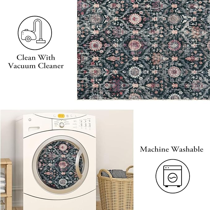 Lahome Moroccan Kitchen Runner, 2x5 Rug Runners - Image 4