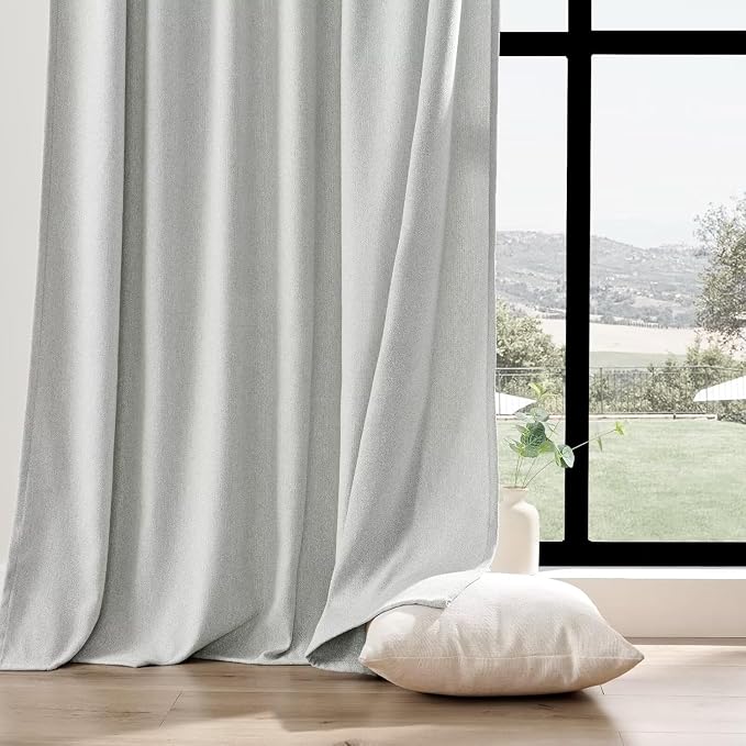 Joydeco Light Filtering Curtains 72 Inch Length - Image 6