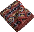 Wrangler - Reversible Throw Blanket, 50 x 60, Printed Sherpa Fleece Blanket by Wrangler%C2%AE