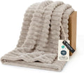 Bedsure Soft Beige Throw Blanket by Unknown