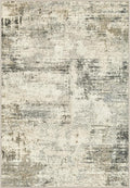 2x3 Washable Entryway Rug: Modern Abstract Soft Carpet Ash Brown | by FXRHLP