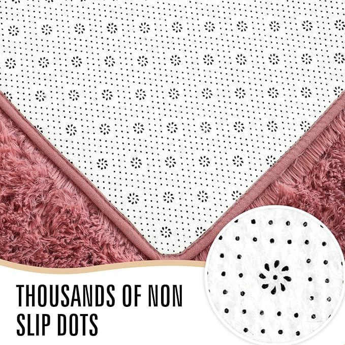 LOCHAS Area Rugs Fluffy Living Room Carpets - Image 5