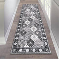 HEBE Hallway Runner Rug 2'x6', Washable Non Slip Kitchen Rug Runner | Soft Boho by HEBE