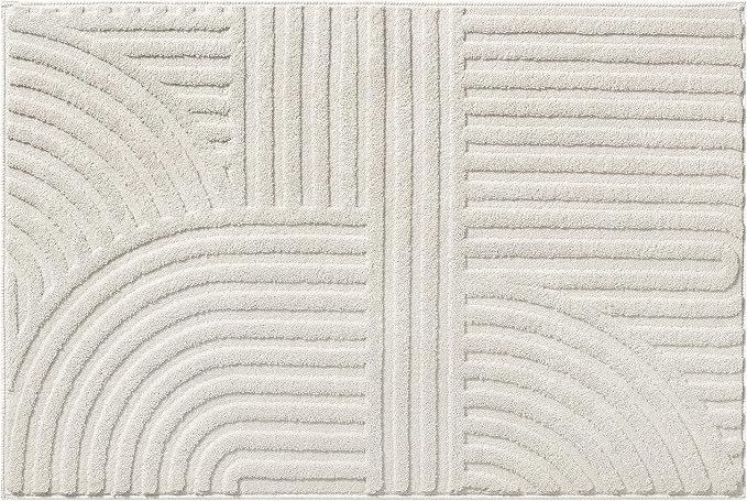 Pauwer 2x3 Area Rugs for Living Room, Modern Non Slip Washable Rug, Soft Fluffy - Image 9