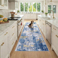 RELEANY Washable Runner 3'x8' Abstract Area Rug by RELEANY