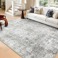 RELEANY Washable 6'x9' Abstract Area Rug by RELEANY