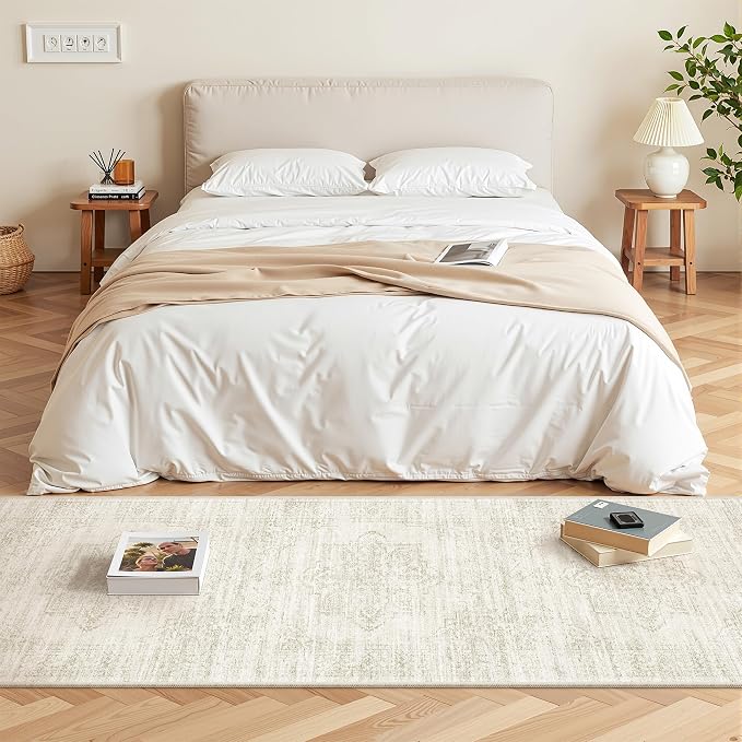2x6 Runner Rug Non Slip, Washable Hallway Runner Rug, Nursery Room, Soft Runner - Image 5