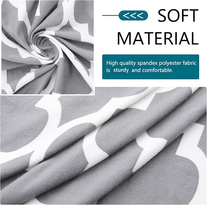 Printed Couch Cushion Covers, Sofa Covers Washable - Image 3