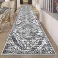 HEBE Hallway Runner Rug 2'8''x12', Washable Non Slip Kitchen Rug Runner | Soft by HEBE