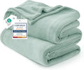 Bedsure GentleSoft Fleece Throw XL Blanket Sage Green by Unknown