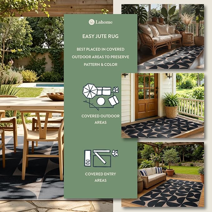 Lahome Semi Circle Front Porch Rug - Image 3