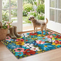 Floral Outdoor Rug by Othilic