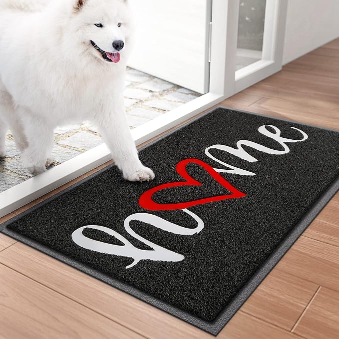 Door Mat Welcome Mat Floor Mat for Entryway, High Traffic Areas | Low Profile by BeneathYourFeet