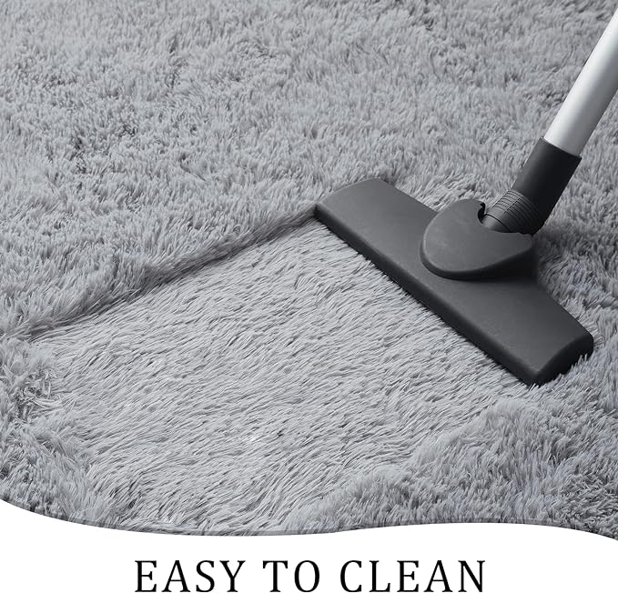 Chicrug Soft Runner Rugs for Bedroom Living Room Plush Fluffy Rug 2x8 | Shag - Image 7