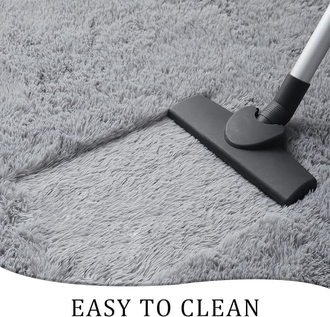 Chicrug Soft Runner Rug for Bedroom Living Room Plush Fluffy Rug 2x3 | Shag - Image 7