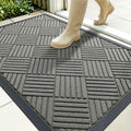OLANLY Front Door Mat Outside Entrance 35x23, Waterproof Heavy-Duty Doormat | by OLANLY