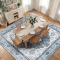 RELEANY Washable Area Rug, Square 10'x10', Water Repellent, Pet Friendly by RELEANY