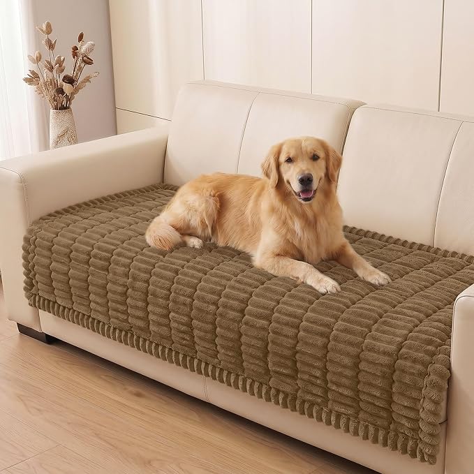 Smiry Couch Cover for Dogs, Non Slip Washable Sofa Protector for Pets | Soft by Smiry
