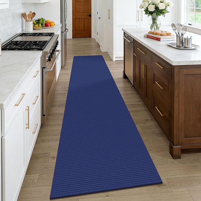 KOZYFLY Cotton Runners Rugs for Hallway 2.5'x10', Washable Runner Rug, Woven - Image 2