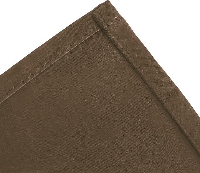 Blackout Curtains 66 x 84 inch/Brown Curtains Set of 2 Panels/Thermal Insulated - Image 7