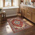 RELEANY Washable Area Rug, Small 2'6"x4', Water Repellent, Pet Friendly by RELEANY