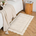 GarveeHome Scalloped Washable Rug 2x3 Kitchen Rugs by GarveeHome